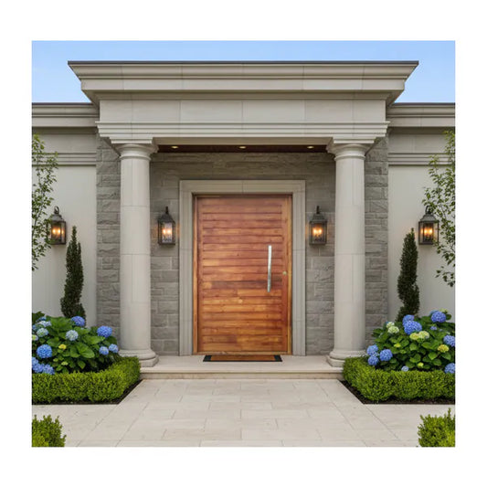 Door Pine Pivot Horizontal