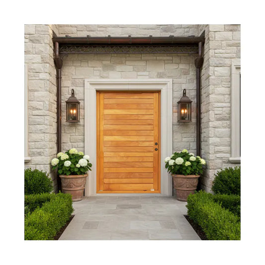 Door Pine Pivot Horizontal Panel