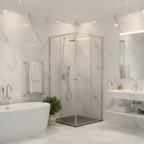 Door Shower Sq Clear (Sd3) 1/1