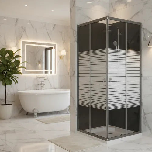 Door Shower Sq Stripe 8126S 1/1 (Sd1)