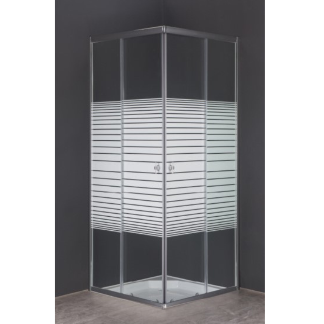 Door Shower Sq Stripe 8126S 1/1