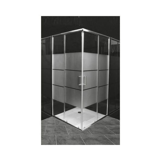 Door Shower Sq Fros+Clear (Sd11)