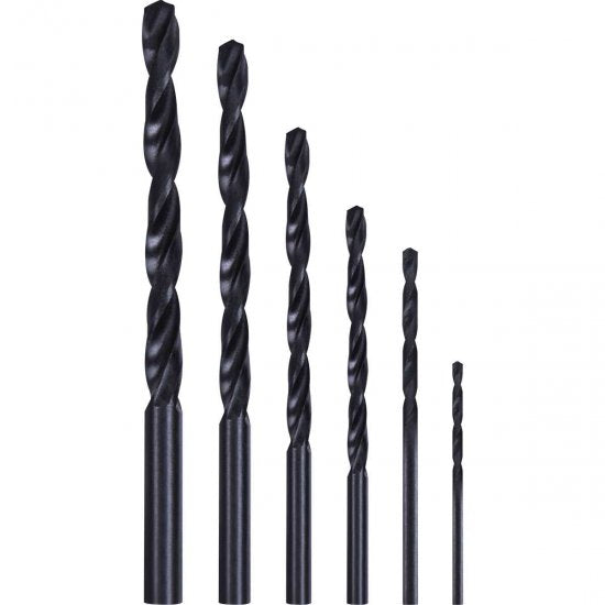 Drill Bit 6 Pcs Set Steel 2/3/4/5/6/8Mm
