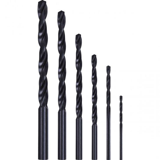 Drill Bit 6 Pcs Set Steel 2/3/4/5/6/8Mm