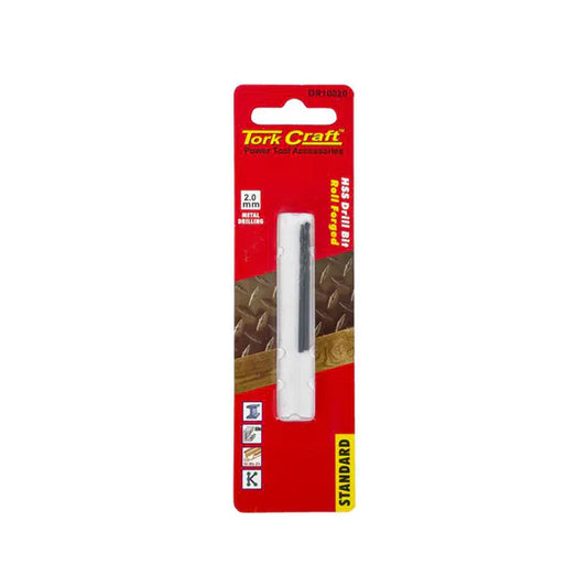 Drill Bit HSS Standard 2.5MM 2/Card TC