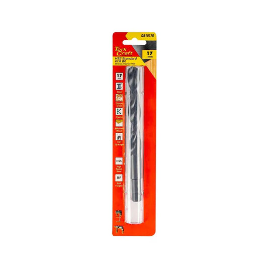 Drill Bit HSS Standard 13.5MM Reduced Shank 1/Card TC