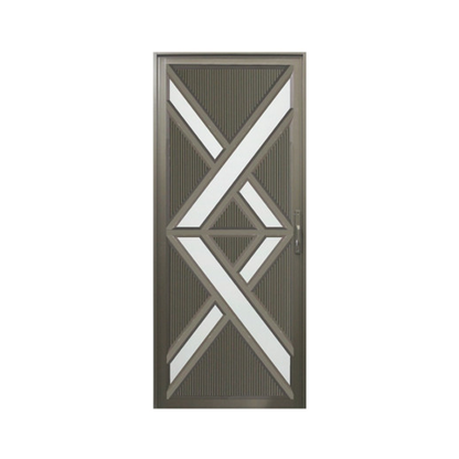 Door Alu Criss Cross Exotic Bead