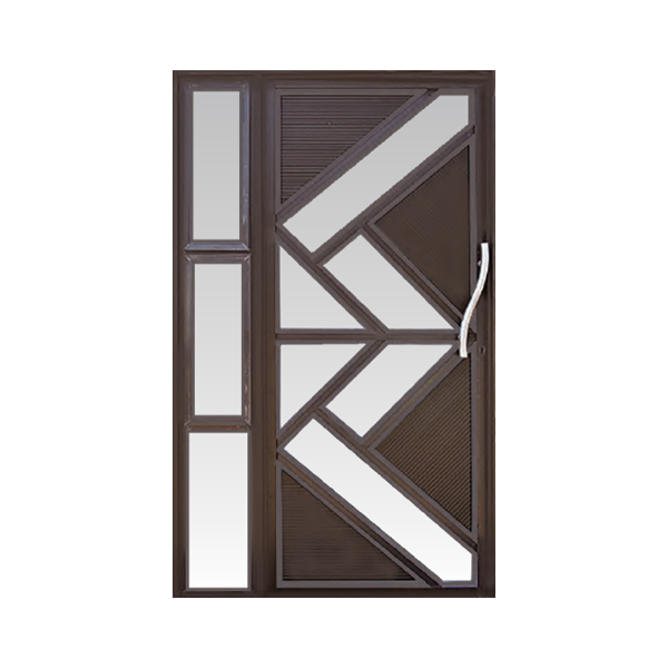 Door Alu With Sidelight 300mm
