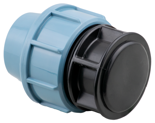 Fitting Comp HDPE End Cap 50mm