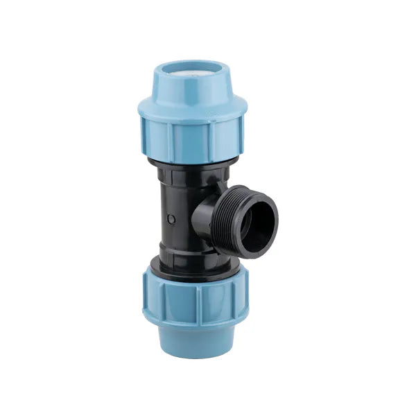 Fitting Comp HDPE Male Thread Tee 20*3/4*20