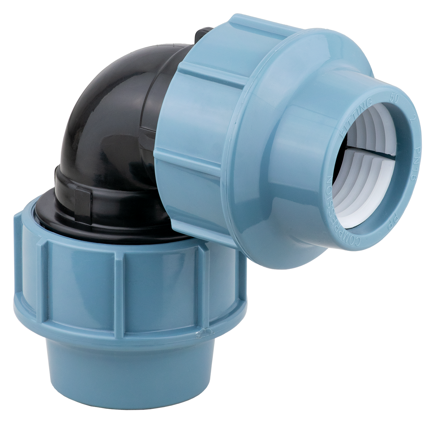 Fitting Comp HDPE 90Deg Elbow 25mm