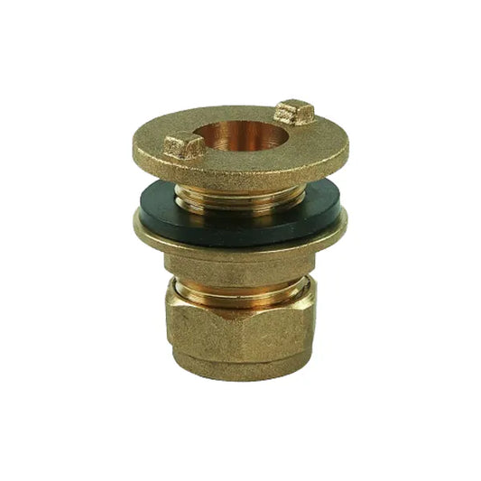 Fitting Comp Brass Tank  Connector 22Mm