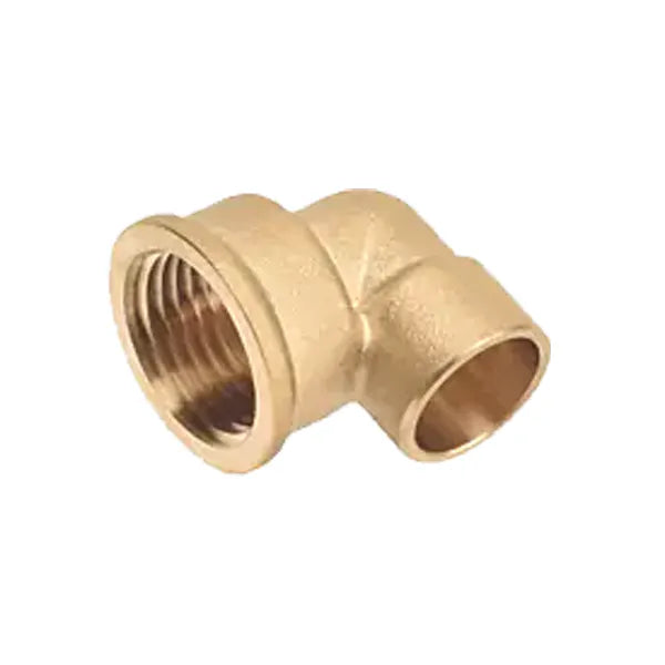 Fitting Comp Brass Delcop 15Mm X 1/2" Fi Elbow