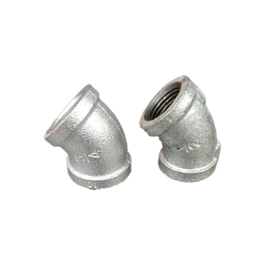 Fittings Galvanised 45 deg Elbow 1/2 Inch