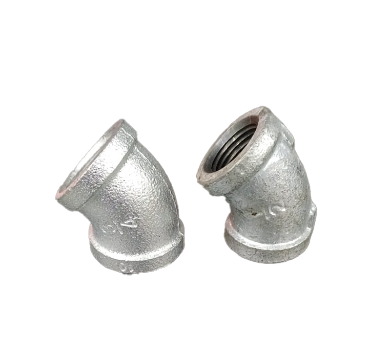 Fittings Galvanised 45 deg Elbow 3/4 Inch