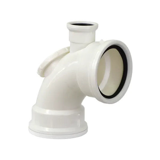 SV 110mmx90 Deg IE Vent Horn Bend