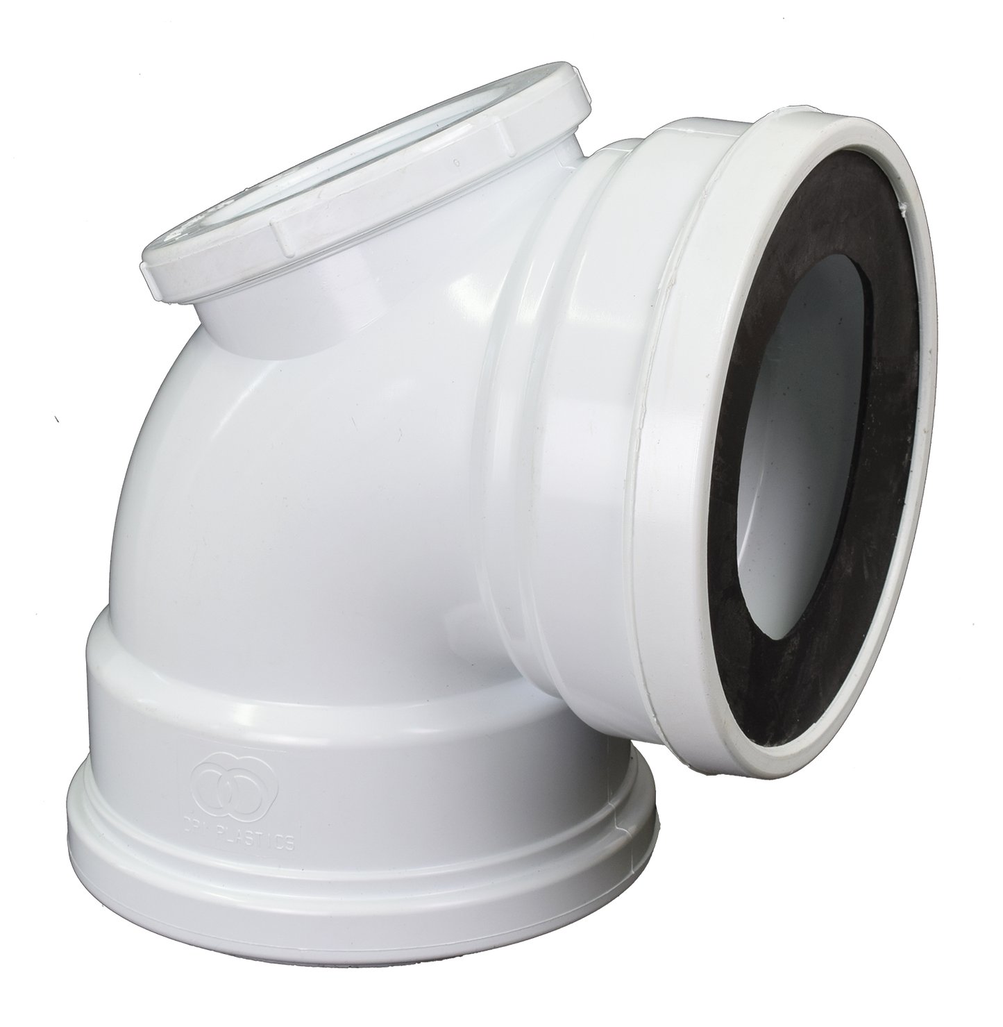 SV 110mmx90 Deg AH Bent pan Collar DPI SABS