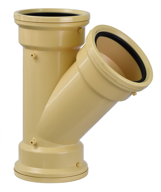 UG 110mmx45 Deg Plain Y Junction