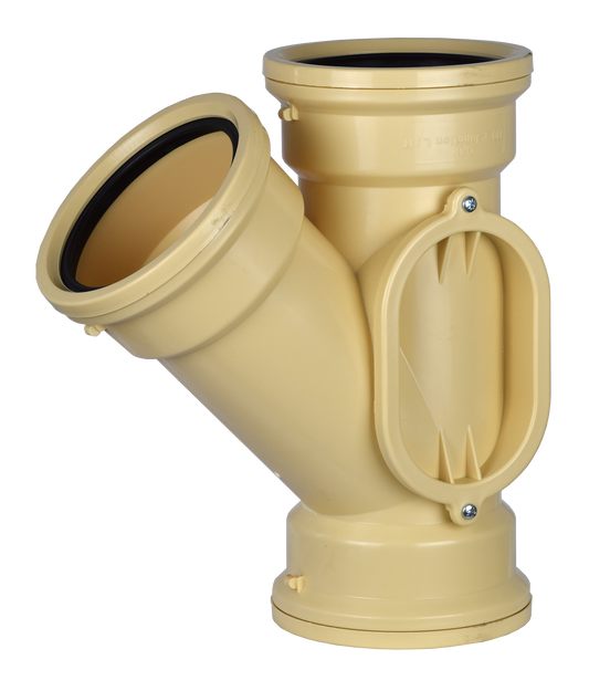 UG 110mmx45 Deg Left Hand Y Junction