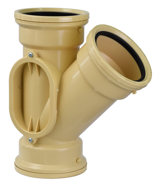 UG 110mmx45 Deg Right Hand Y Junction