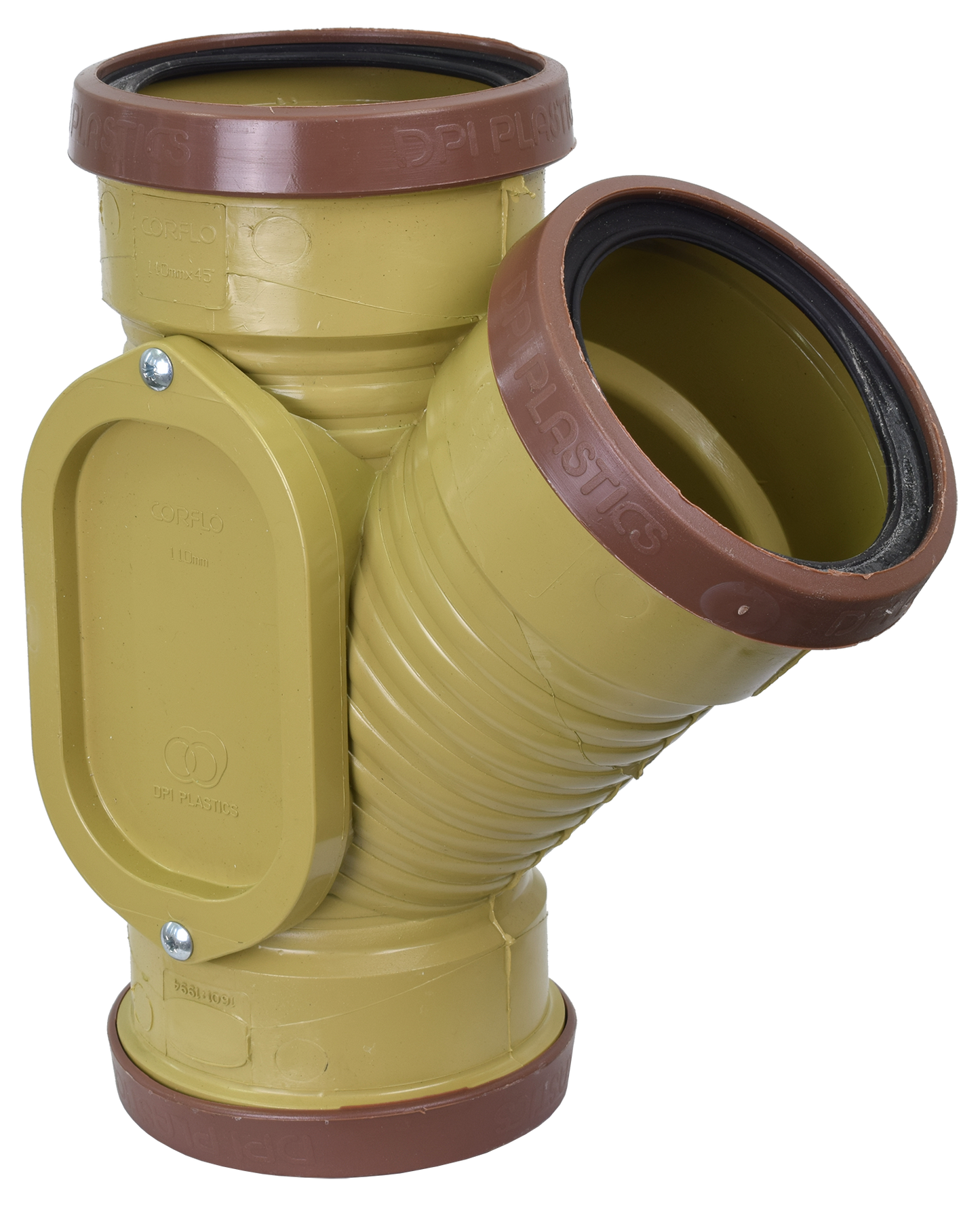 UG 110mmx45 Deg Right Hand Y Junction DPI SABS