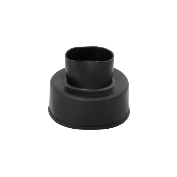 Flush Pipe Cone Black