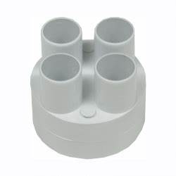 Fitting Conduit 20mm 4 Way Back Entry