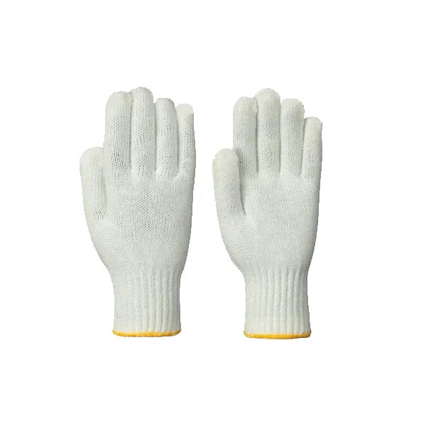 Gloves Cotton White Natural 10"