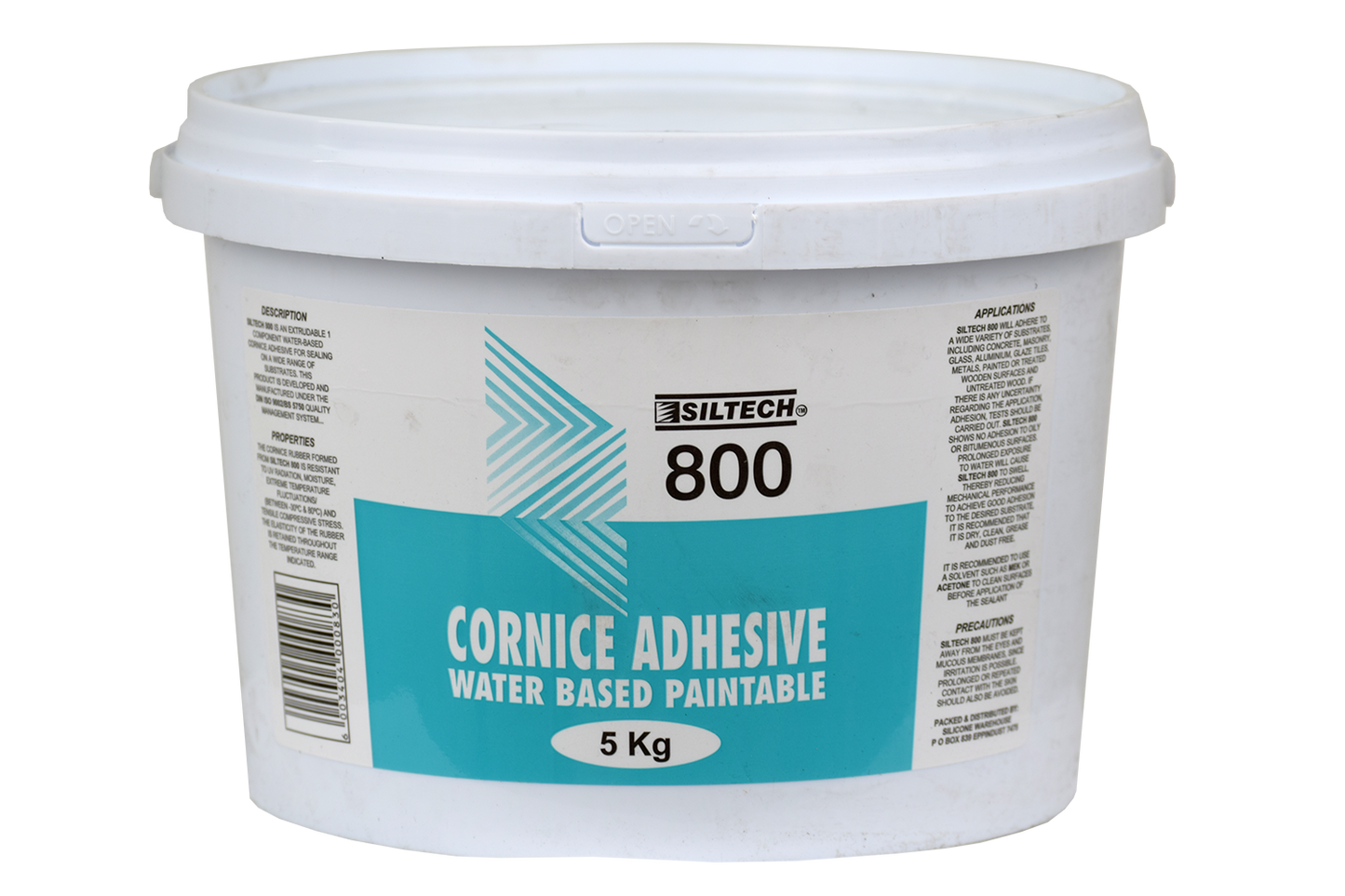 Glue Poly Cornice Adhesive Siltech 800 5kg