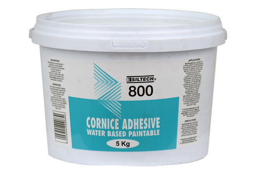 Glue Poly Cornice Adhesive Siltech 800 5kg