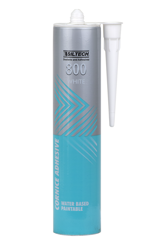 Glue Poly Cornice Adhesive Siltech 800 310ml