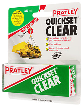 Glue Pratley Quickset White 36ml
