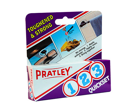 Glue Pratley 1-2-3 Quickset 15ml