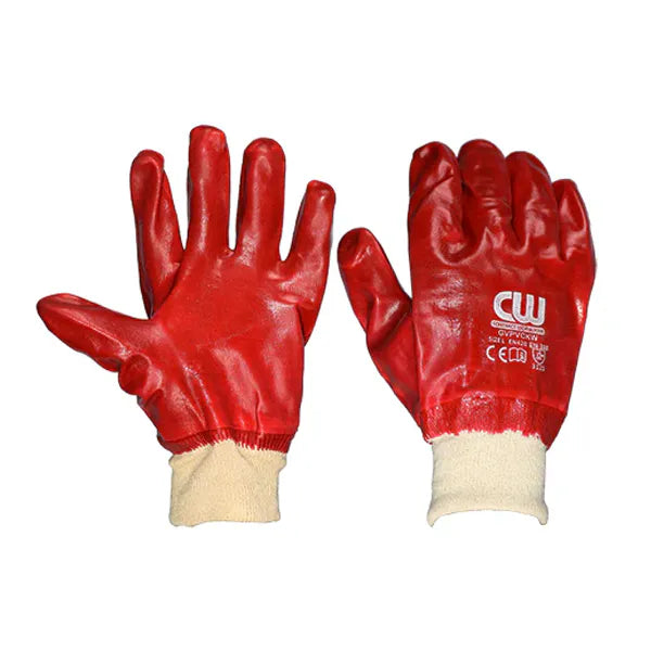 Gloves Pvc Red 10.5" BG508A