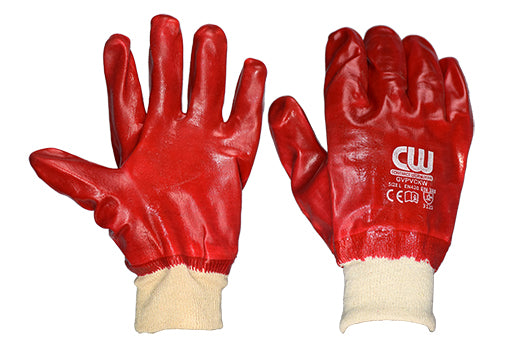 Gloves Pvc Red 10.5" BG508A