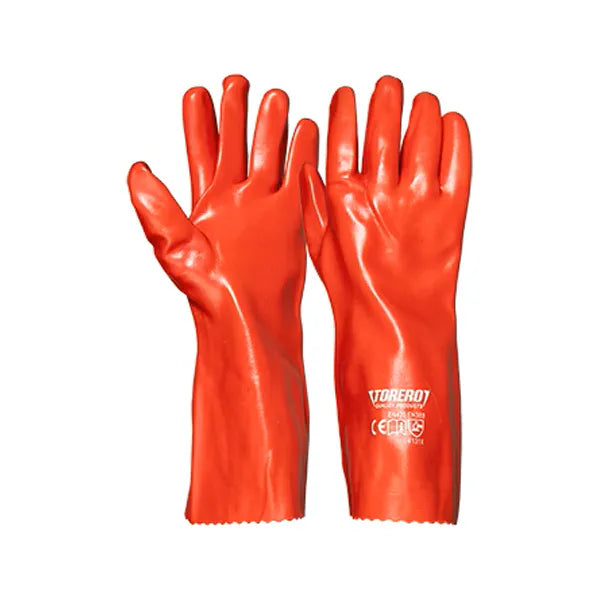 Gloves Pvc Red 14" BG501