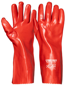 Gloves Pvc Red 14" BG501
