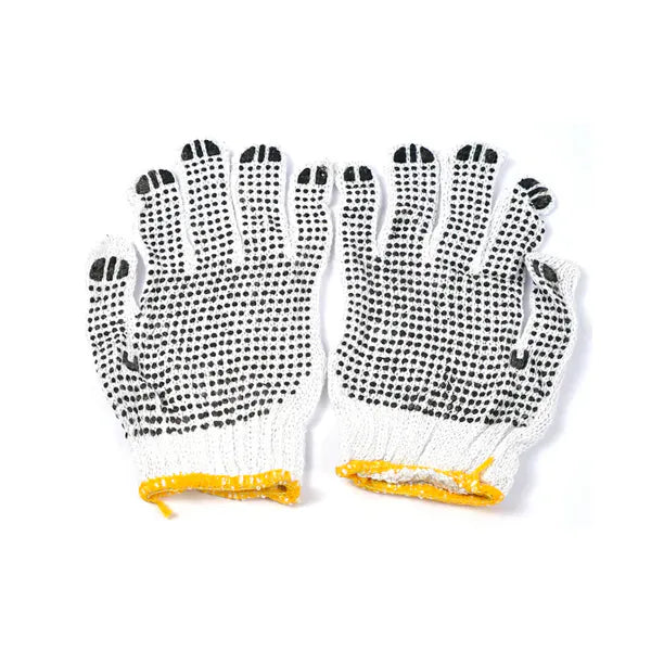 Gloves Pvc Dots Palm Coated 10"