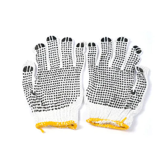 Gloves Pvc Dots Palm Coated 10"