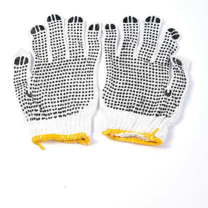 Gloves Pvc Dots Palm Coated 10"
