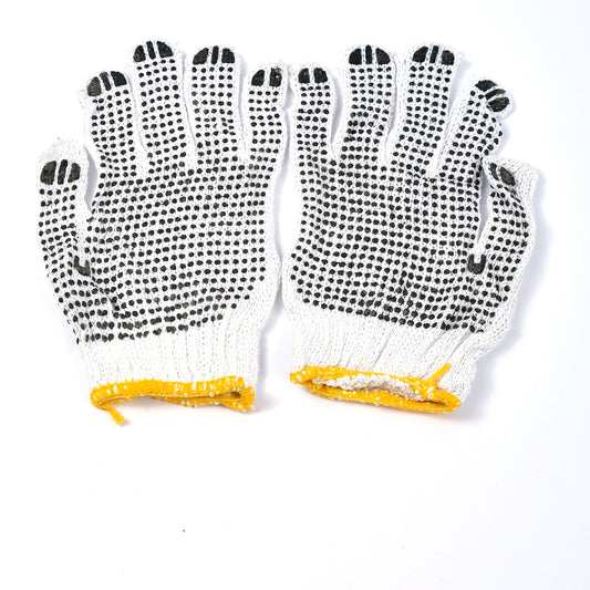 Gloves Pvc Dots Palm Coated 10"