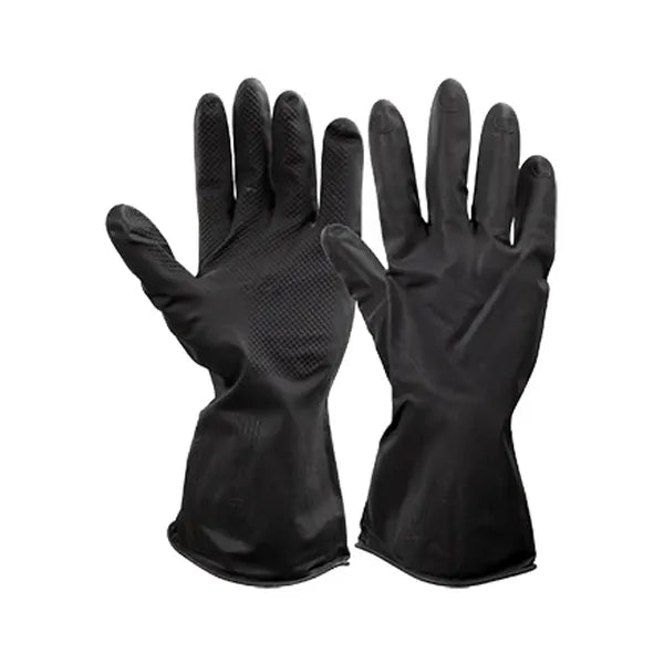 Gloves Pvc Builders Black