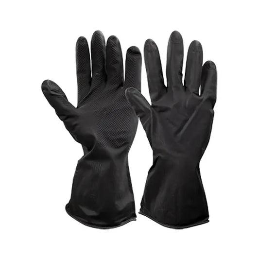 Gloves Pvc Builders Black