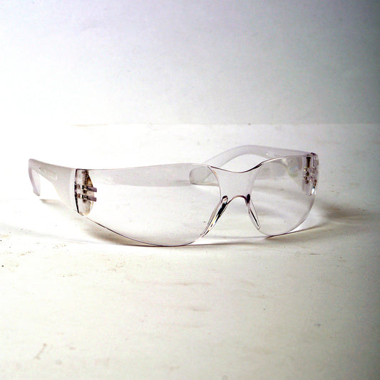 Glasses Saftey Sporty Style Clear