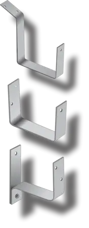 Gutter Bracket Purlin Square Budget 100 X 75mm