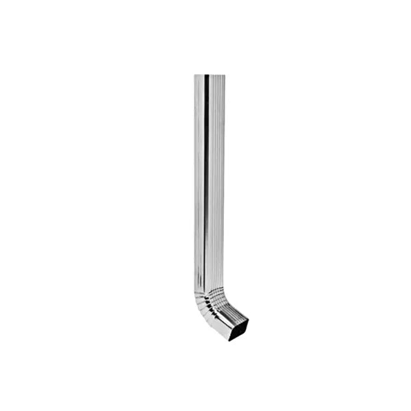 Down Pipe Gutter Galv Maxi Ripple Crimp Budget 100X75mmX2.7m