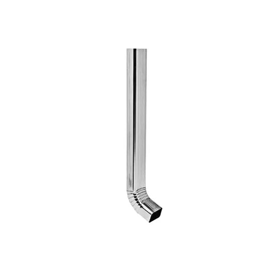 Down Pipe Gutter Galv Maxi Ripple Crimp Budget 100X75mmX2.7m