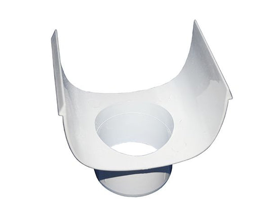 Gutter Outlet 80mm Drop D-Shape