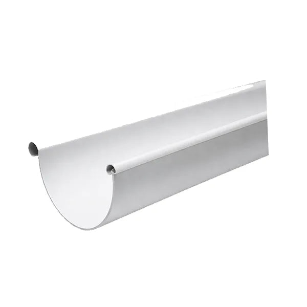 Gutter Round 3mx1/2 PVC
