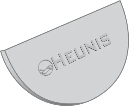 Gutter Stop End PVC 1/2 Round